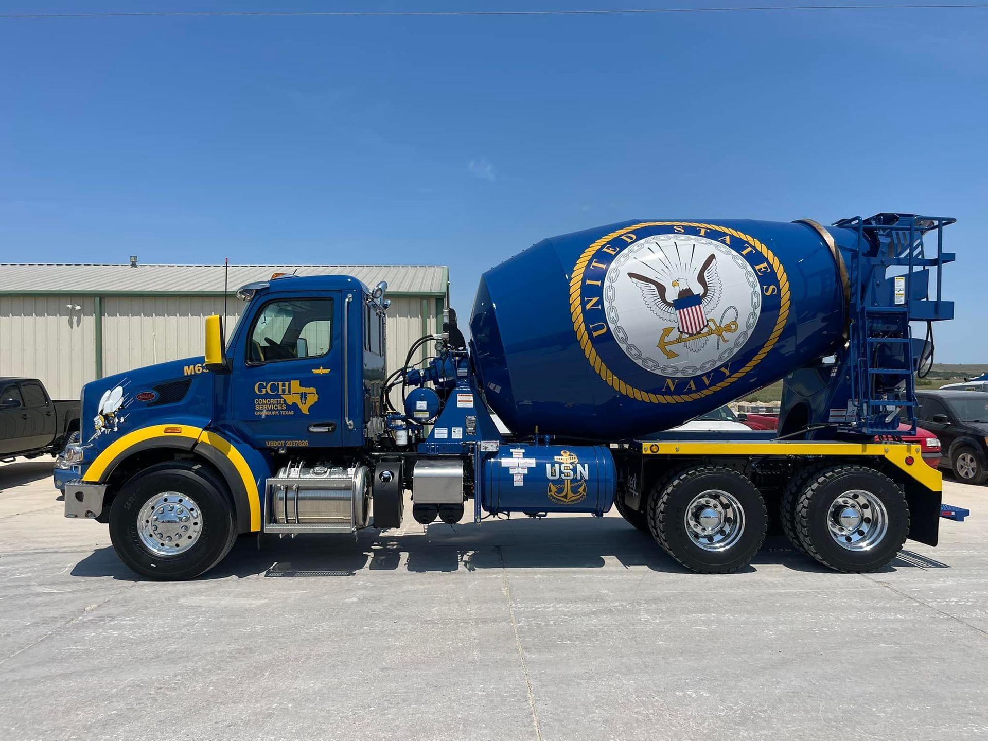 GHC Concrete US Navy Concrete Truck