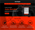It is a landing page for an auto service company.