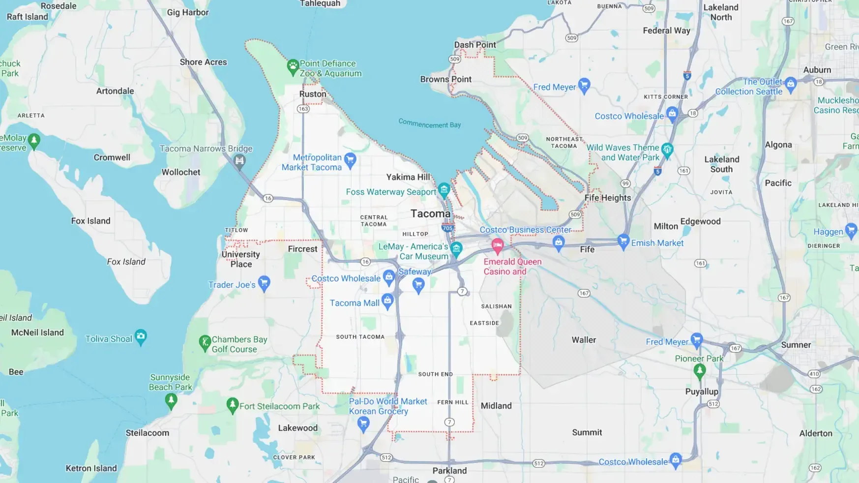 Tacoma Website Redesign