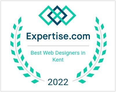 Expertise.com best web designers in kent 2022 badge