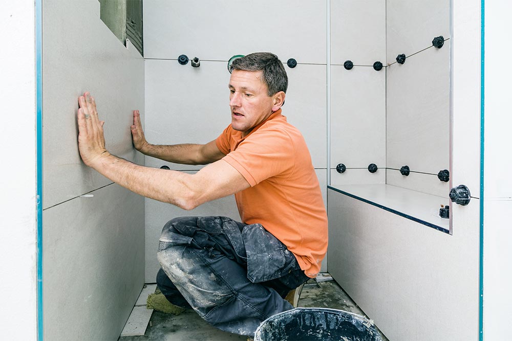 Hervey Bay Tiler Installing Tiles In The Shower