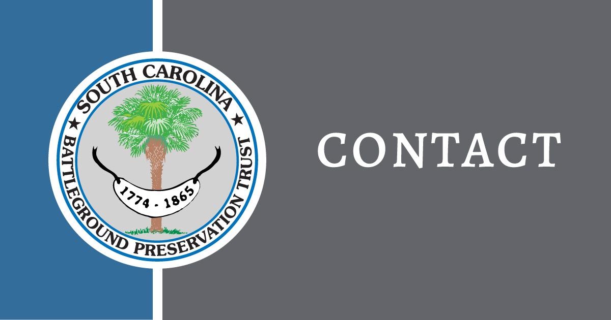 Contact South Carolina Battleground Preservation Trust