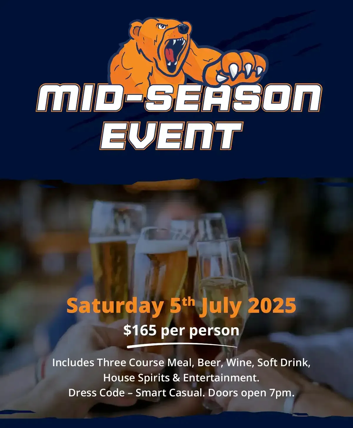 Mid Season Event - 5th July 2025