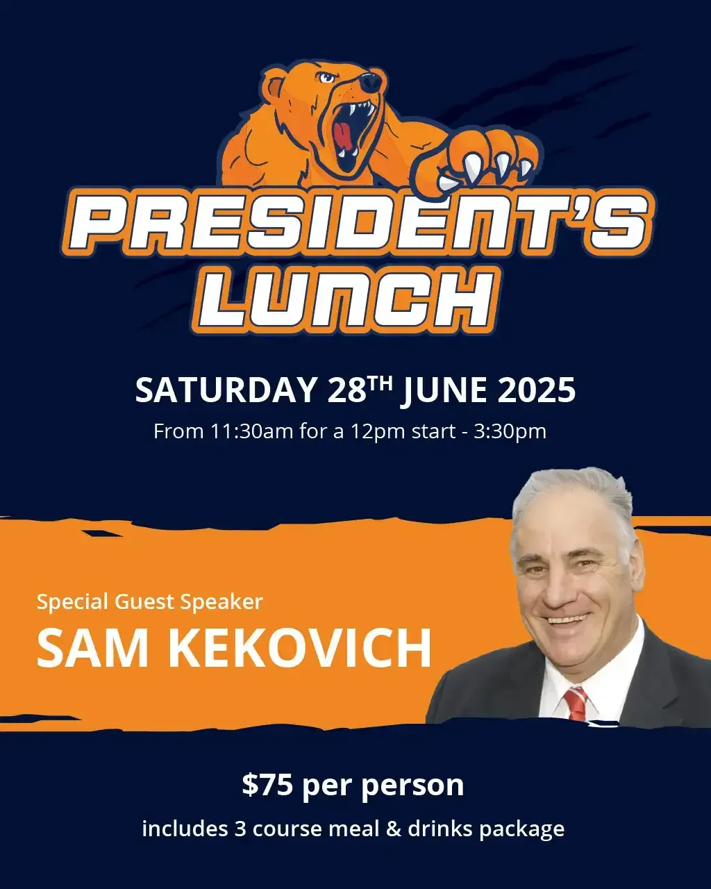President's Lunch - 28th June 2025