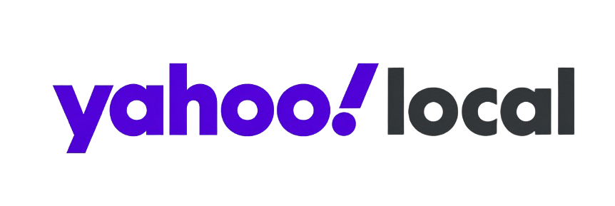 Yahoo! Local logo in purple and black text on a white background