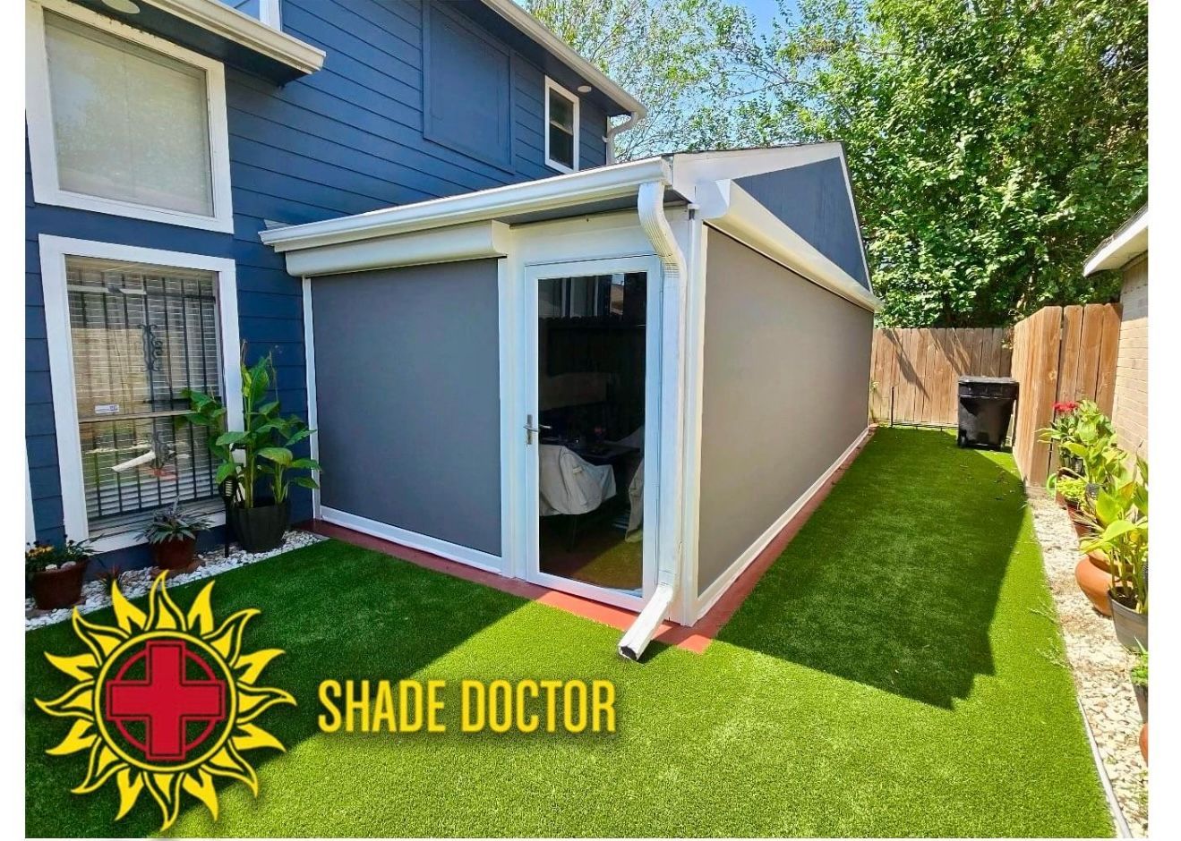 Shade Doctor Shade Doctor Exterior Motorized Shade Projects | Carolina Shades & More