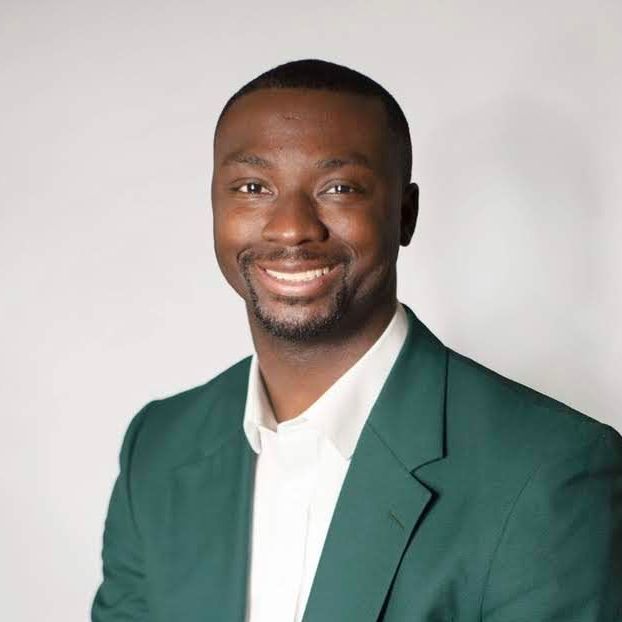 Bryant Lavender at the FaithInspiration Network conference, sharing insights on faith