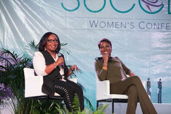 Success Women's Conference Dr. Dorothy P. Wilson and Robin Roberts of Good Morning America