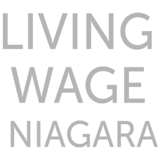 United Way Living Wage Niagara Branding