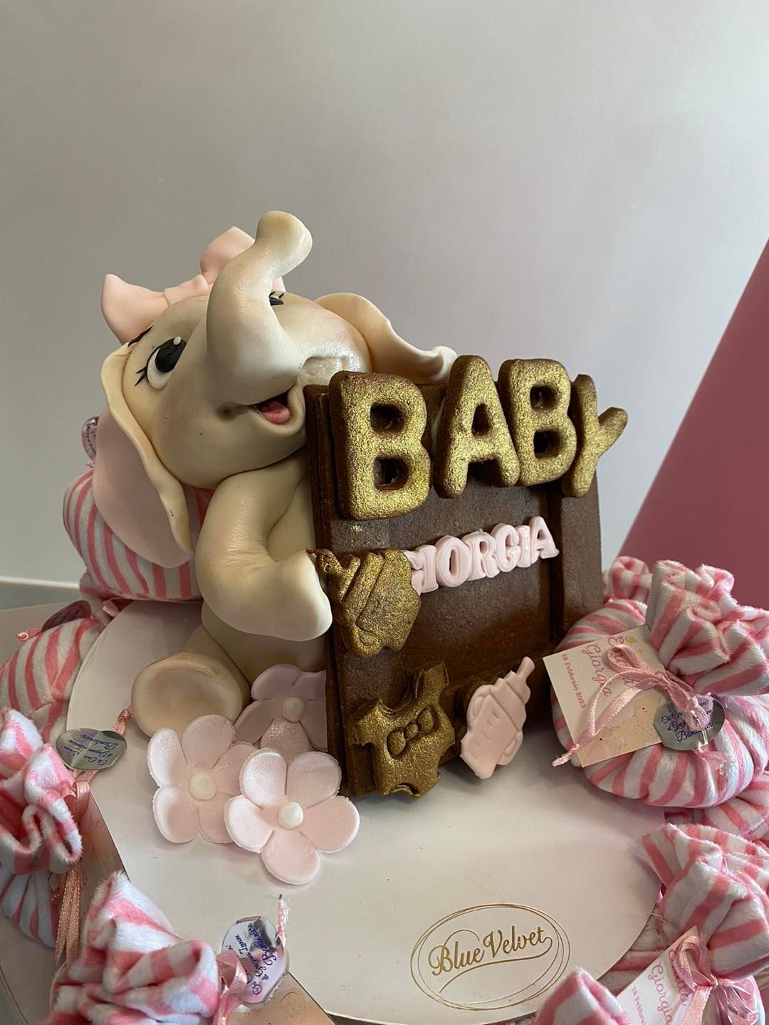 torta scenografica nascita