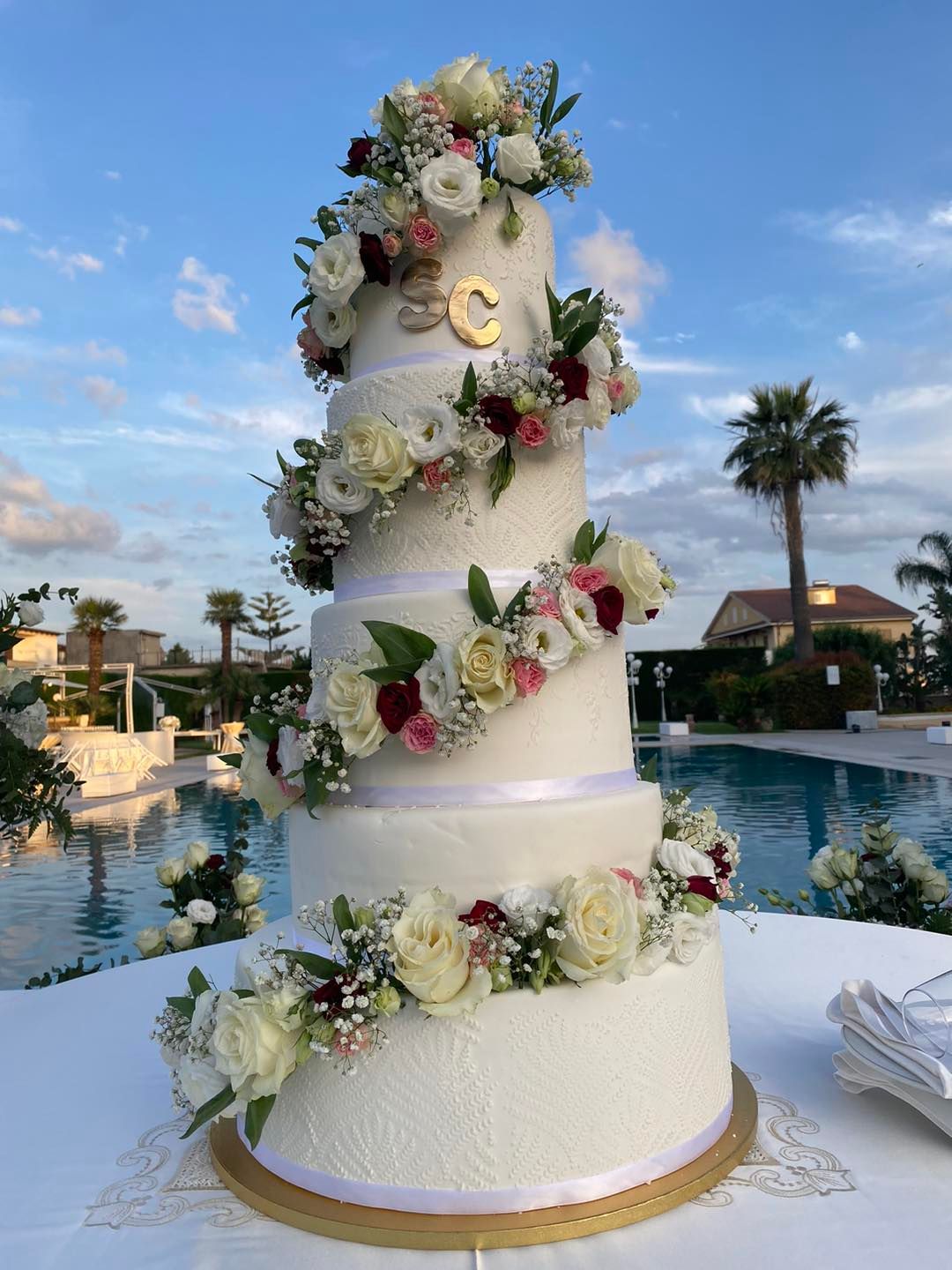 torta scenografica matrimonio