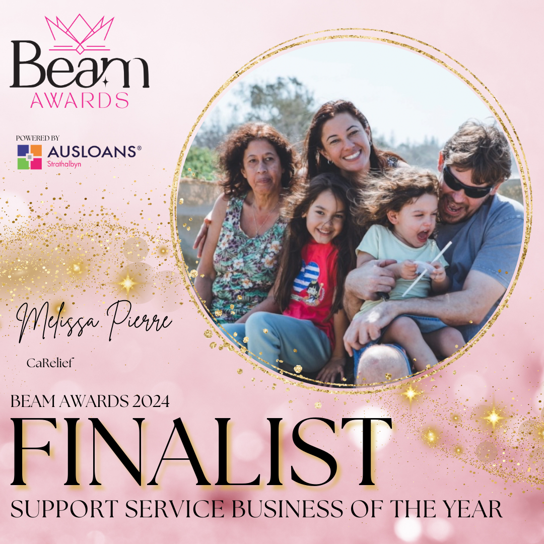 Beam Award 2024 Finalist - Support Service Business Of The Year | CaRelief NDIS Provider
