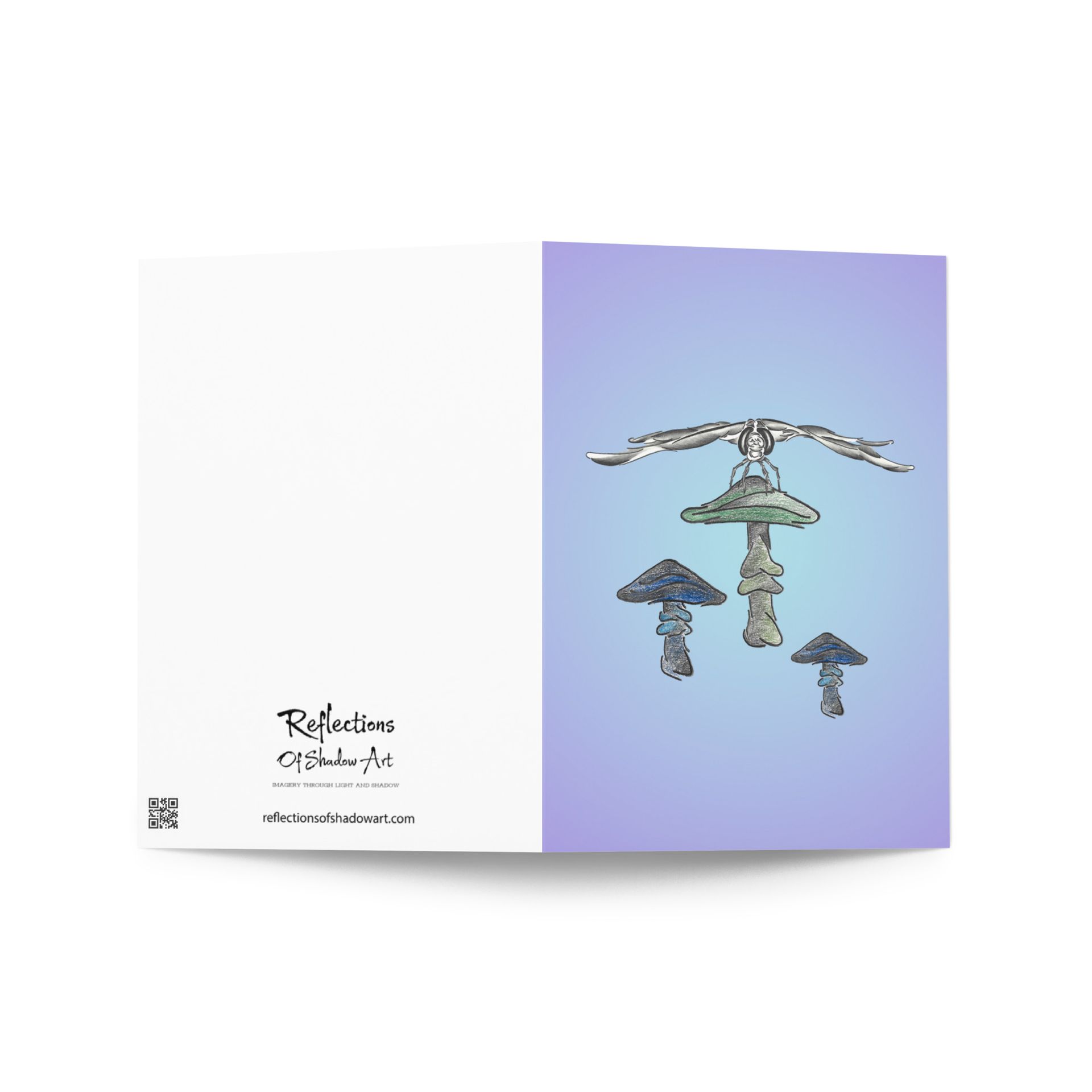 Phil with Mushrooms (card)