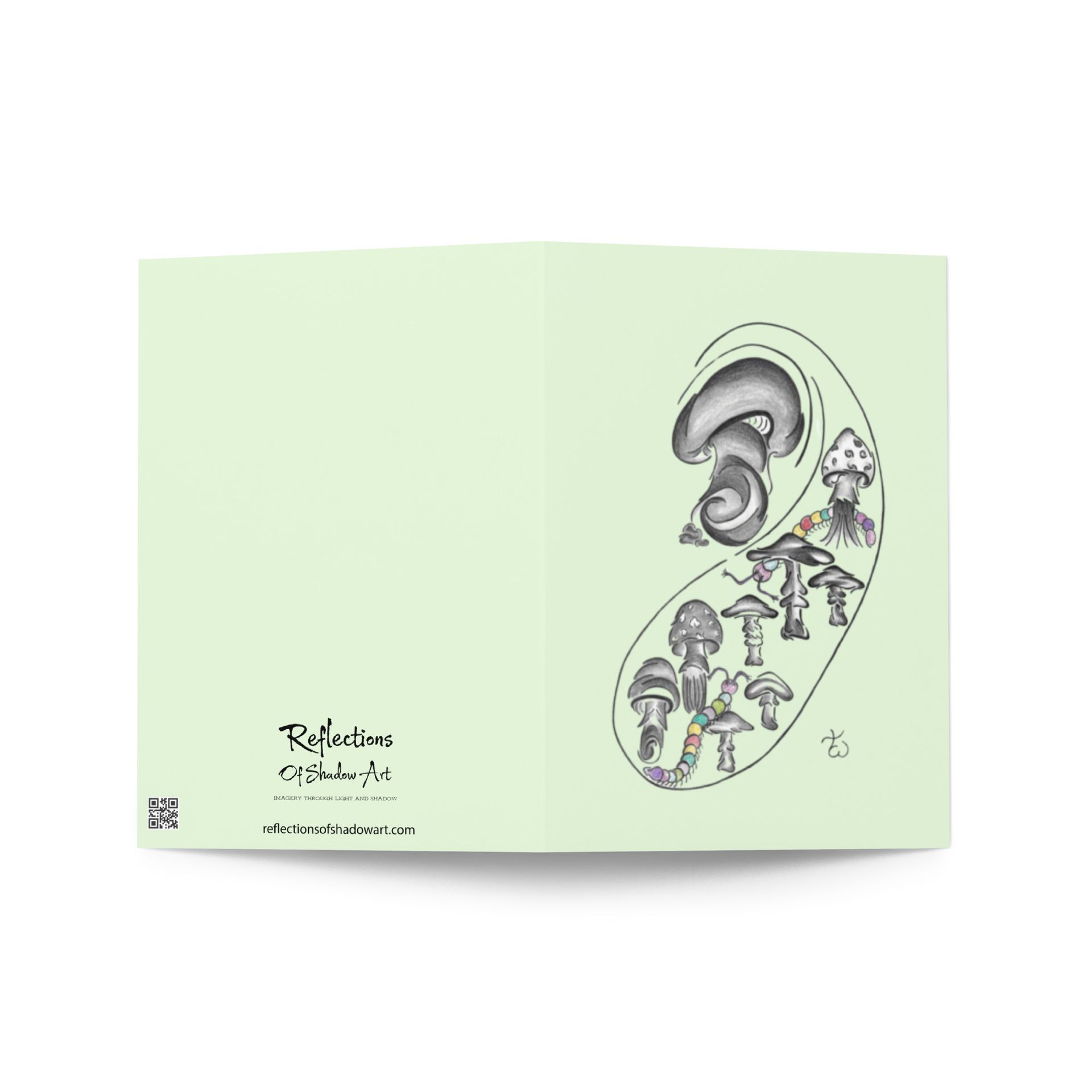 Dew Drop Mushroom (card)