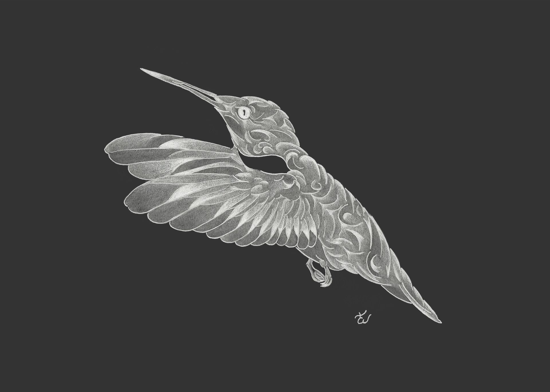 Hummingbird Two (Prints)