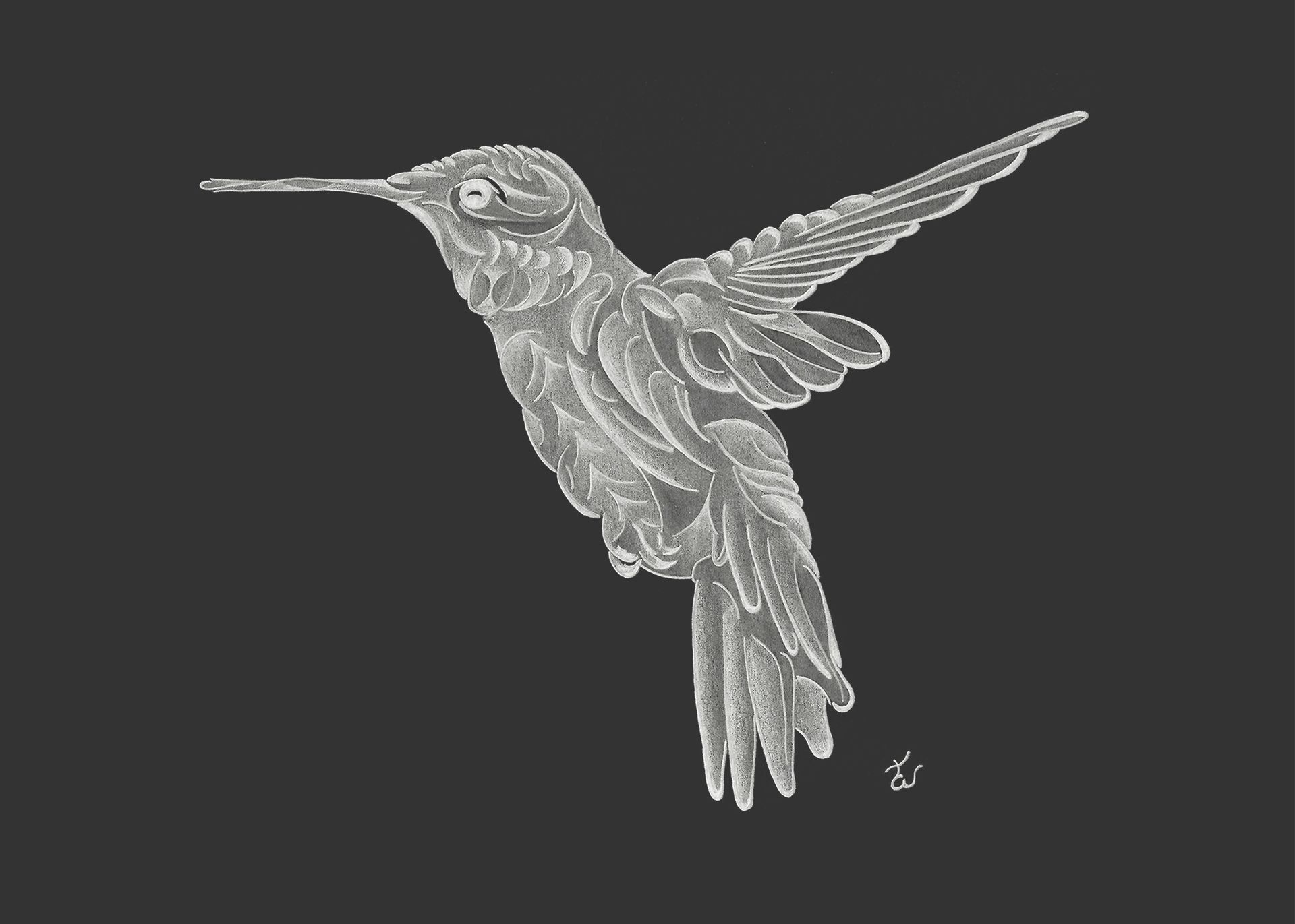 Hummingbird Three (Prints)