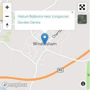 Helium Balloon Delivery near Longacres Garden Centre