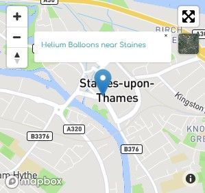 Helium Balloon Delivery Staines