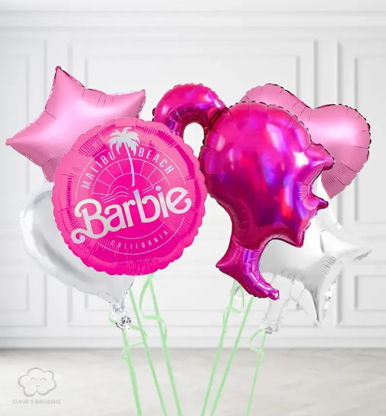 Birthday Girl Helium Balloons in a Box