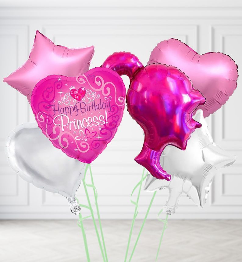 Birthday Girl Balloons near Longacres Garden Centre