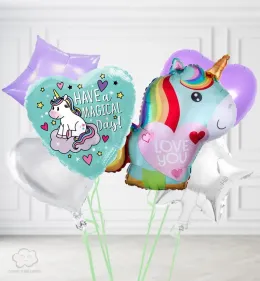 Unicorn  Helium Balloons