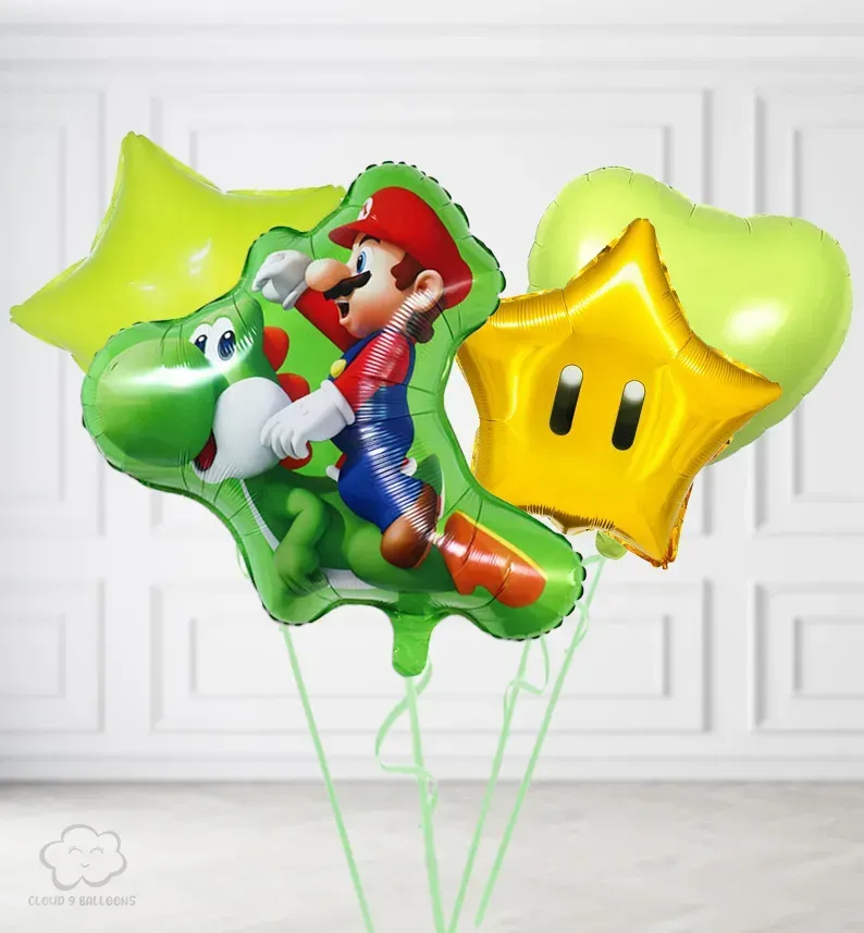 Super Mario Helium Balloons