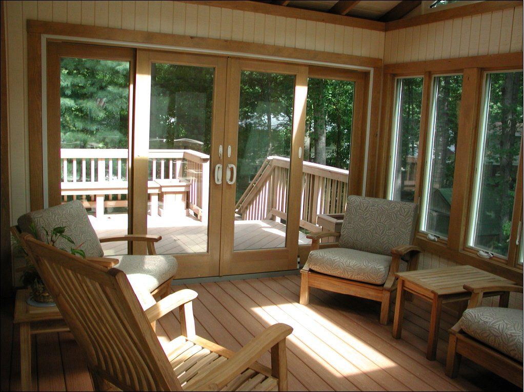 glass sunroom