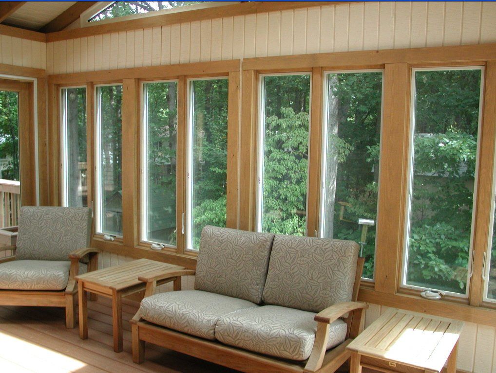 glass sunroom