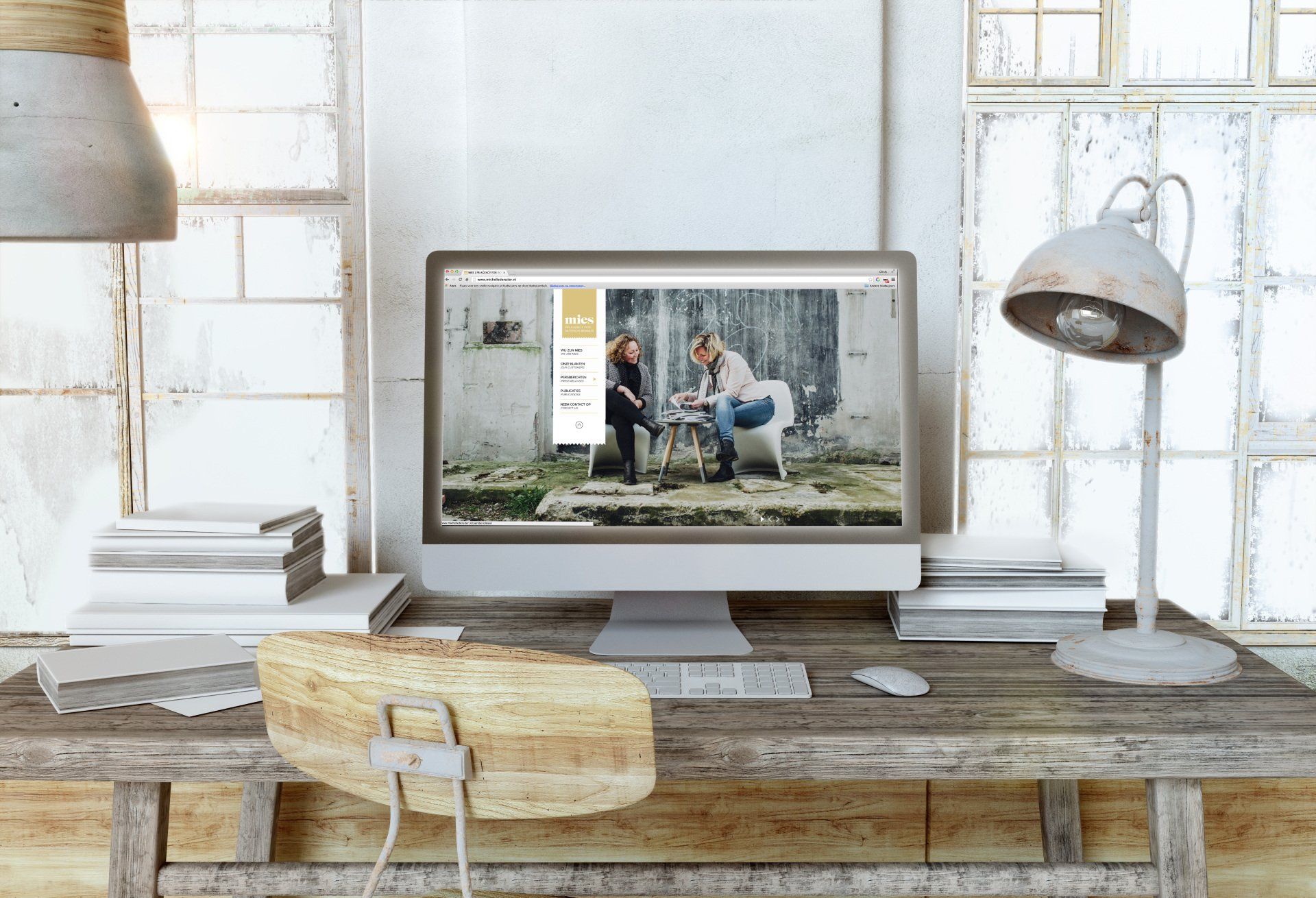 webdesign website Mies PR