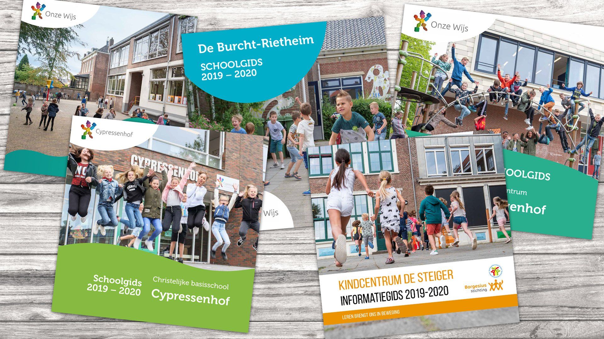 Vormgeving en opmaak schoolgidsen