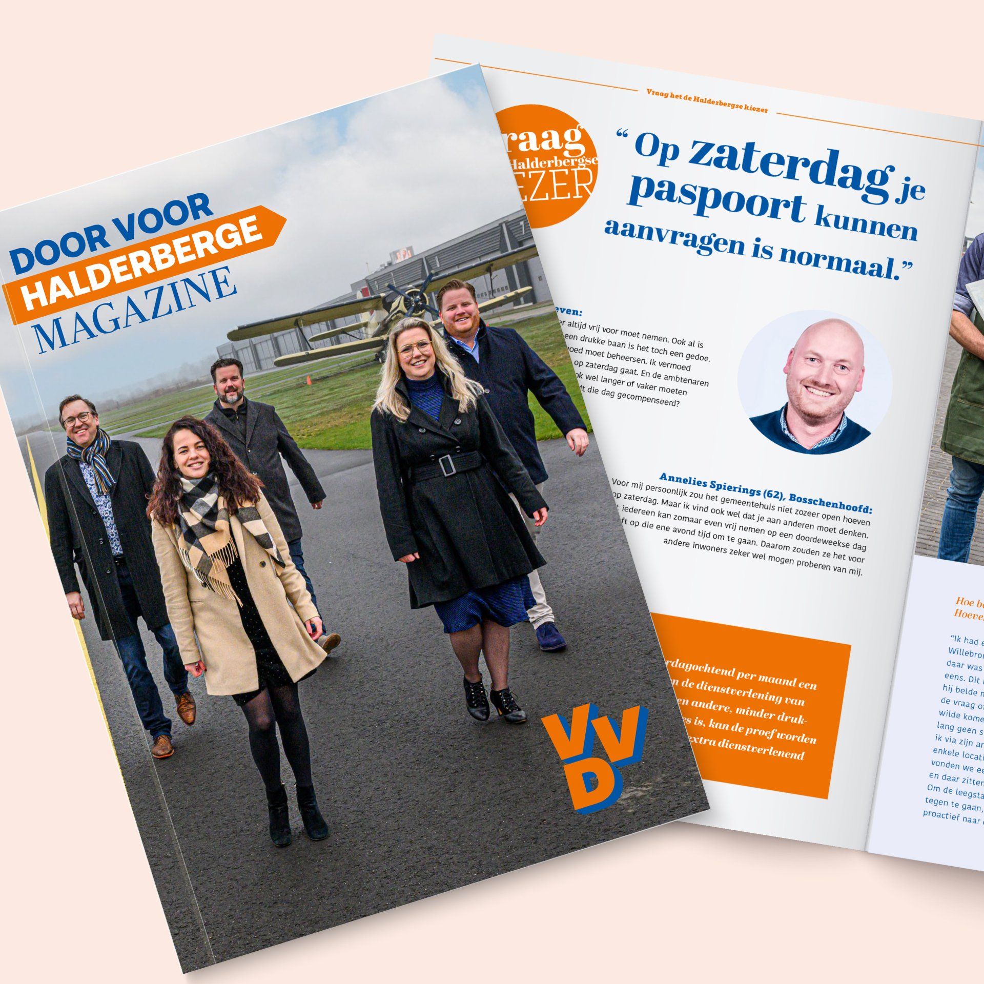 A magazine called door voor halderberge magazine