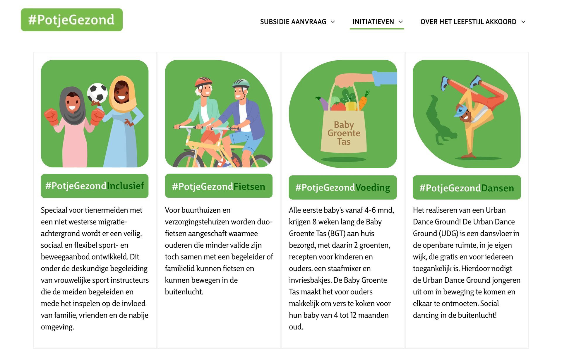 Een cartoonillustratie van mensen die verschillende activiteiten op een website uitvoeren.