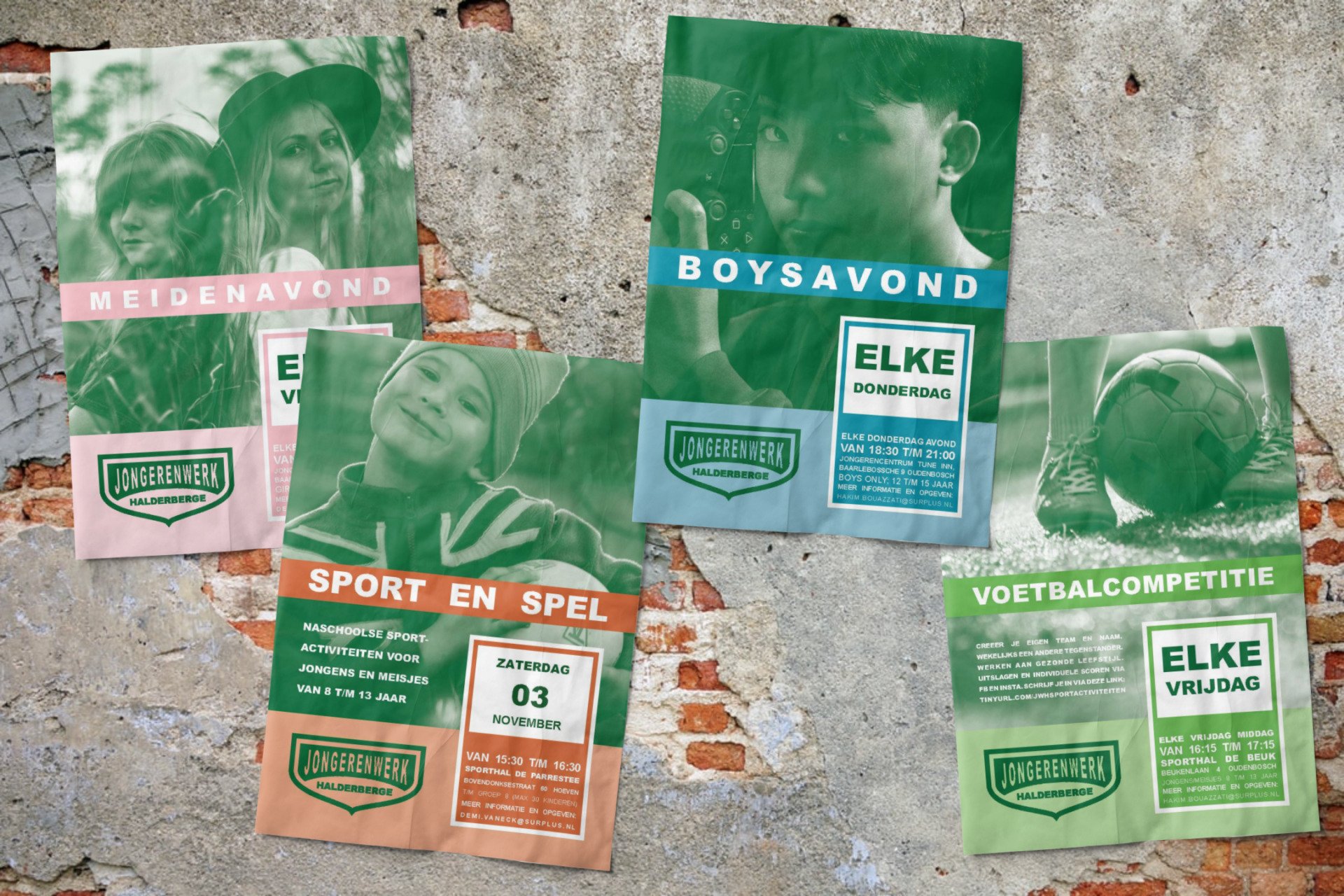 Huisstijl jeugdwerk Halderberge