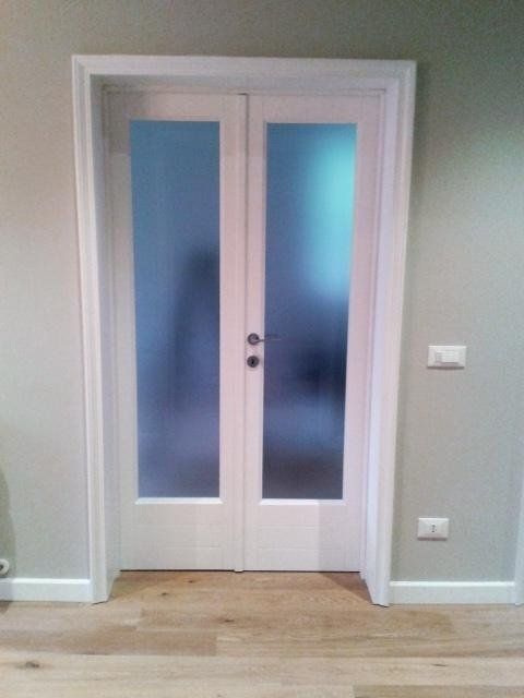 porta interna con vetro