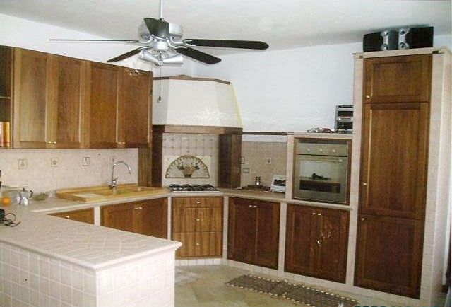 cucina su misura in legno