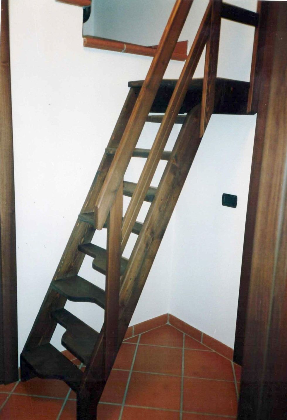 scala in legno su misura