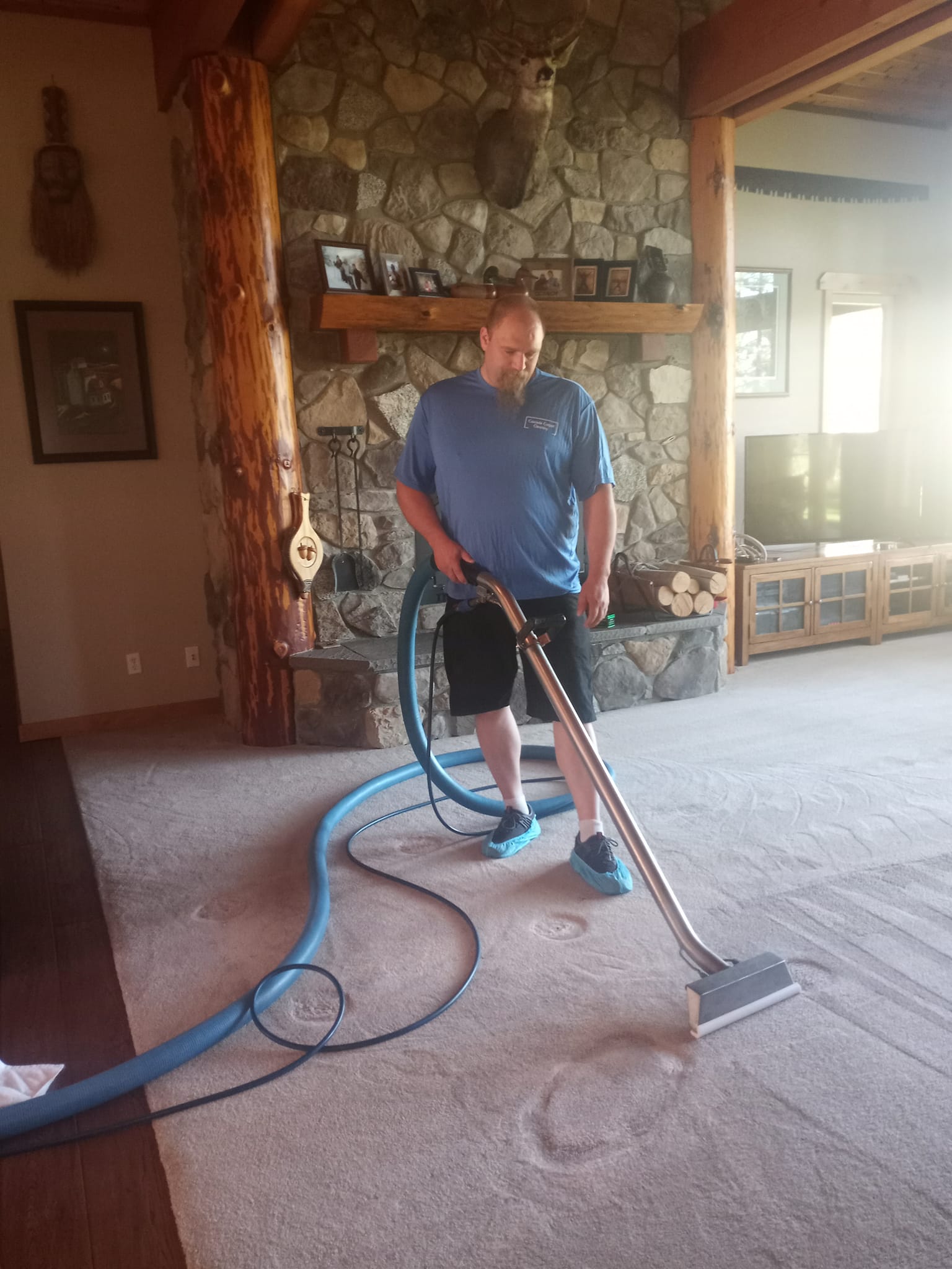 Vacuuming The Carpet | Chelan, WA | Cascade Carpet Cleaning