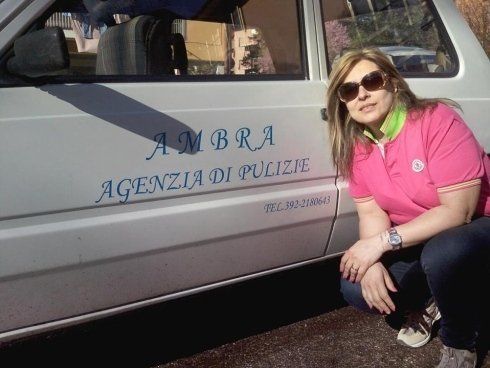 Auto aziendale Impresa Pulizie Ambra