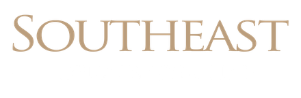 The logo for southeast magazine is on a white background.