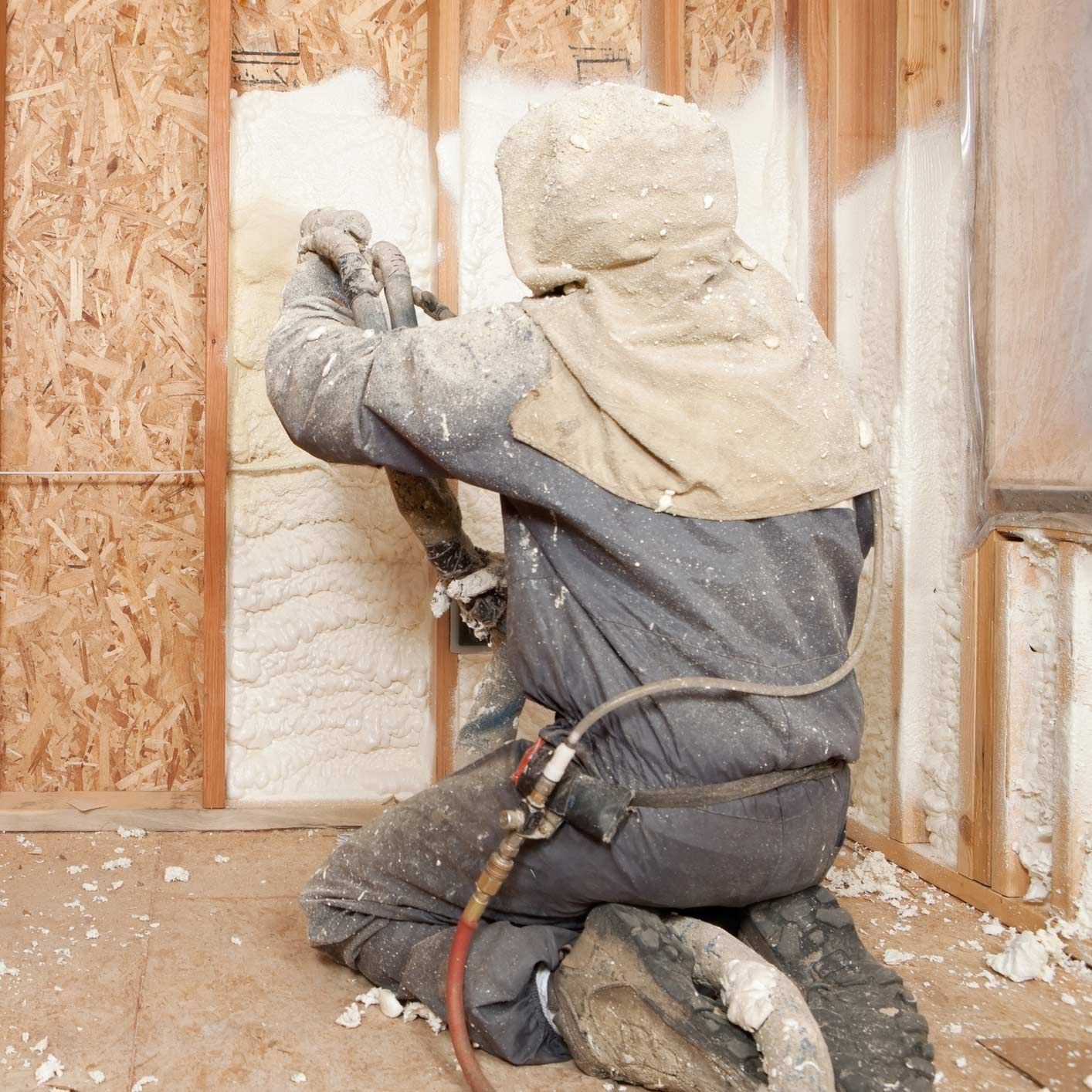 Spraying of Foam Insulation — Green Bay, WI — All Weather Insulation