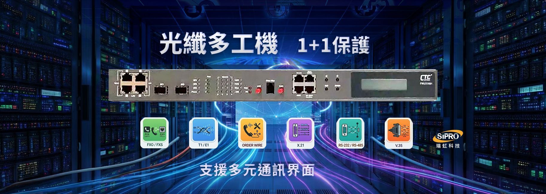 光纖多工機