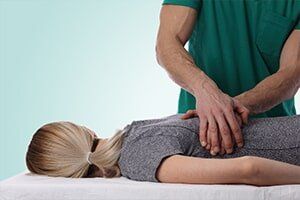 Therapist Massaging On Woman's Back — Wellness in Oshkosh, WI