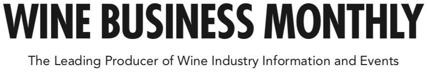 Wine Business Monthly logo with tagline: 