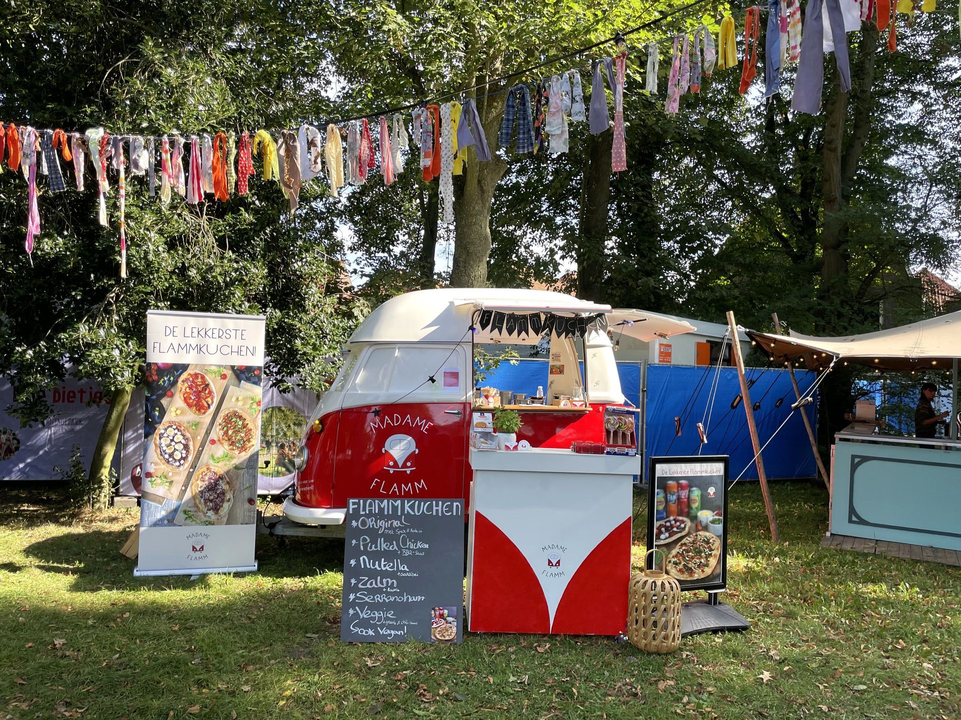 Foodtruck Madame Flamm op Foodtruckfestival