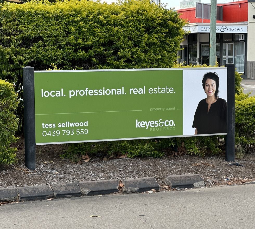 A Sign On The Side Of A Building That Says Herbert River Cricket — Global Signage In Ingham, QLD