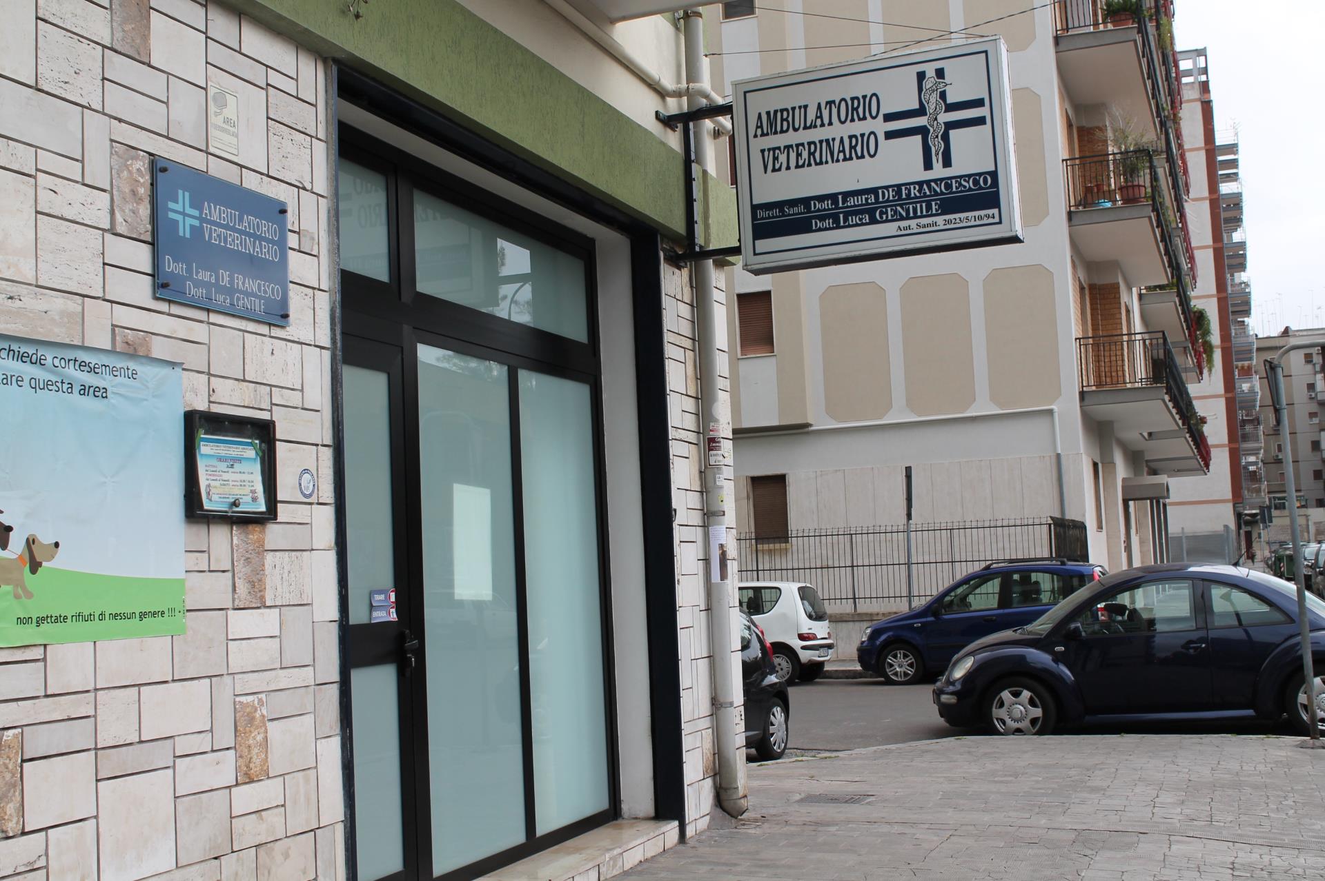 porta d'ingresso di uno studio veterinario