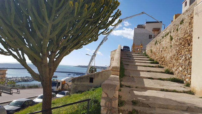 calcestruzzo per edifici storici