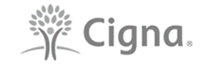A logo for cigna with a tree on it