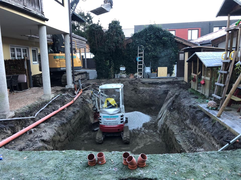 Aushubarbeiten Josef Kurselburger