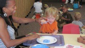 Learning Painting — Children's Center in Lakewood,, CA